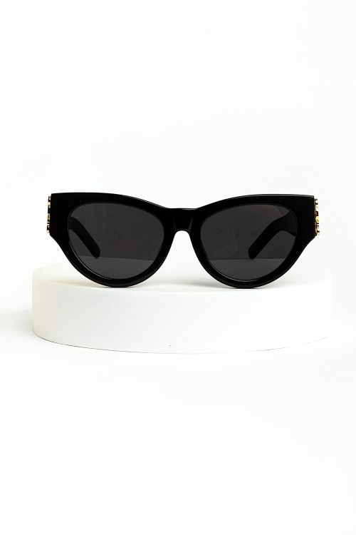 Sixdo Black Bold Frame Sunglasses